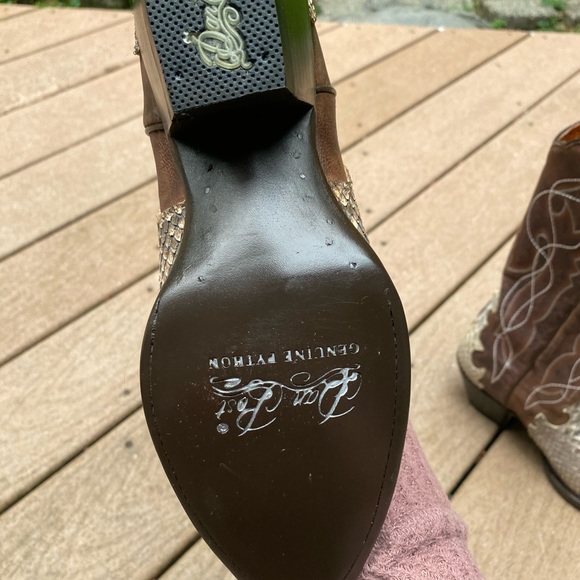 Dan Post Python Cowboy Boots - Picture 2 of 12